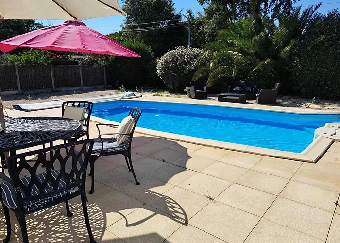 펜션 Belle Avec Piscine Dans Quartier Calme A - Fr-1-323-542 생장드몽